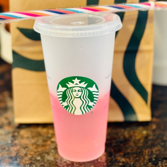 Starbucks Set of 2 Mystery Color changing cups - Picture 12 of 16